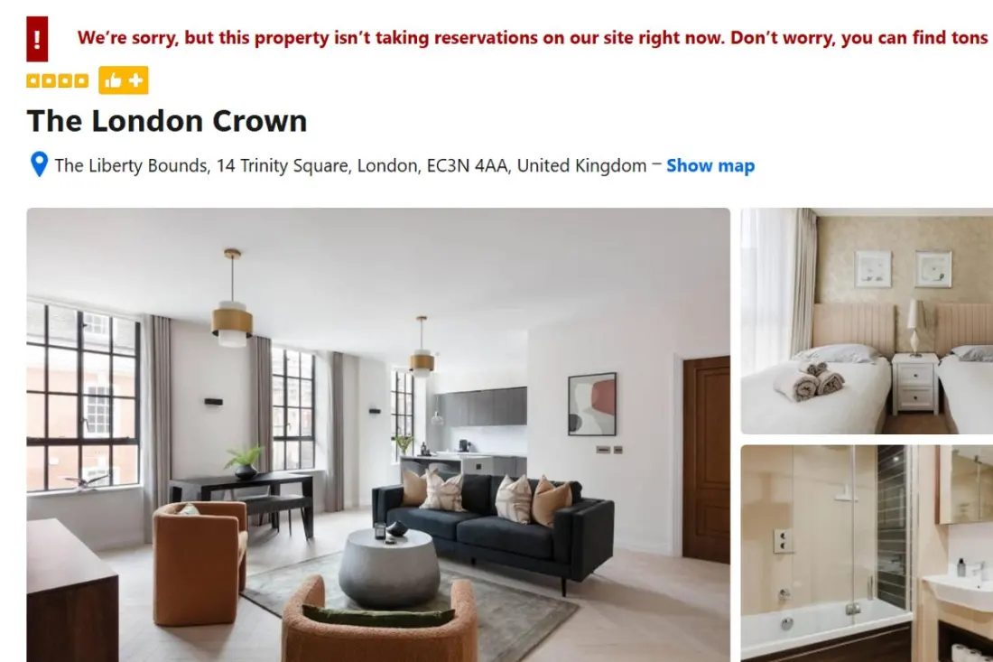 Fake London listings on Booking.com sent travellers to a Wetherspoons and the House of Commons