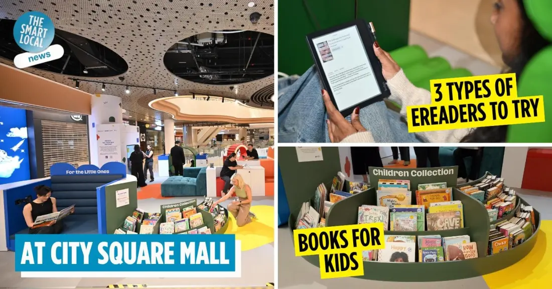 Singapore's City Square Mall Now Has a Free Reading Lounge With Kobo eReaders and Take-Home Books
