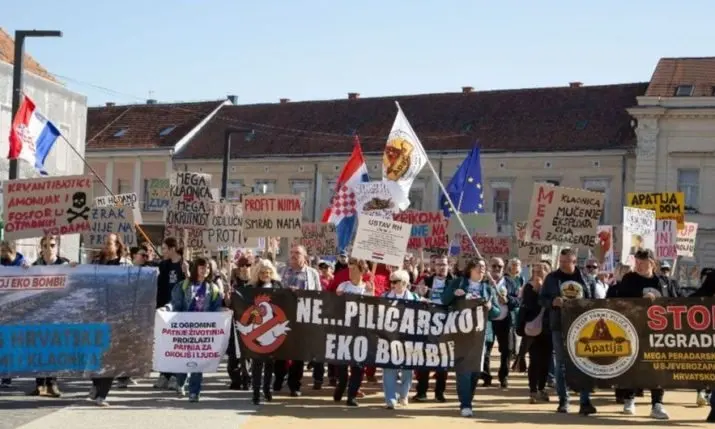 Protests Grow Over Mega Poultry Farm Next to Croatia's Protected Drava River