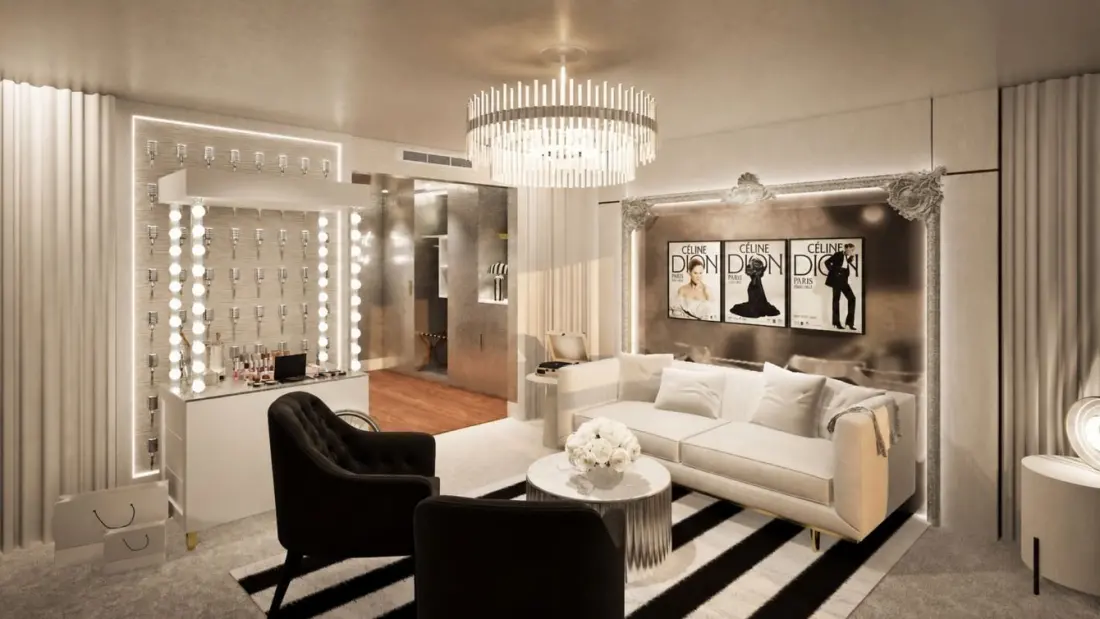 Céline Dion fans can book a backstage-style suite near the Arc de Triomphe