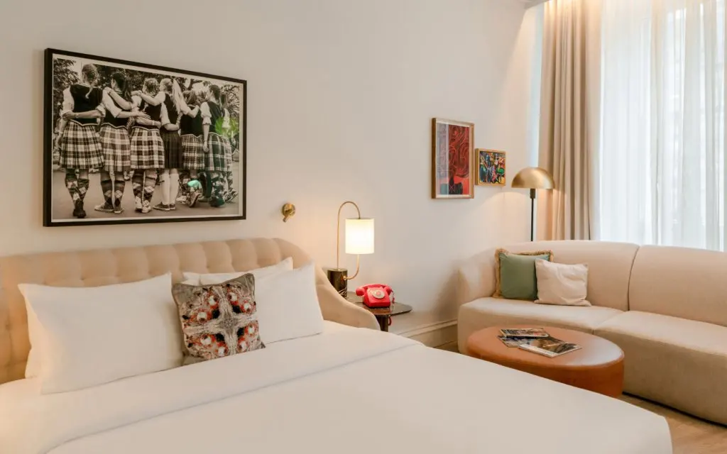 Virgin Hotels Edinburgh's Spellbound Suite turns Old Town folklore into a hand-painted stay