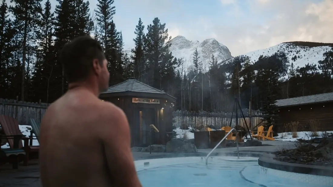 Kananaskis Nordic Spa rebrands as Yora with new saunas and a mountain-view circuit