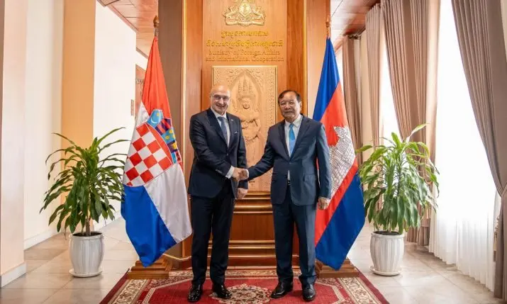 Croatia and Cambodia mark 30 years of ties with landmark foreign minister visit