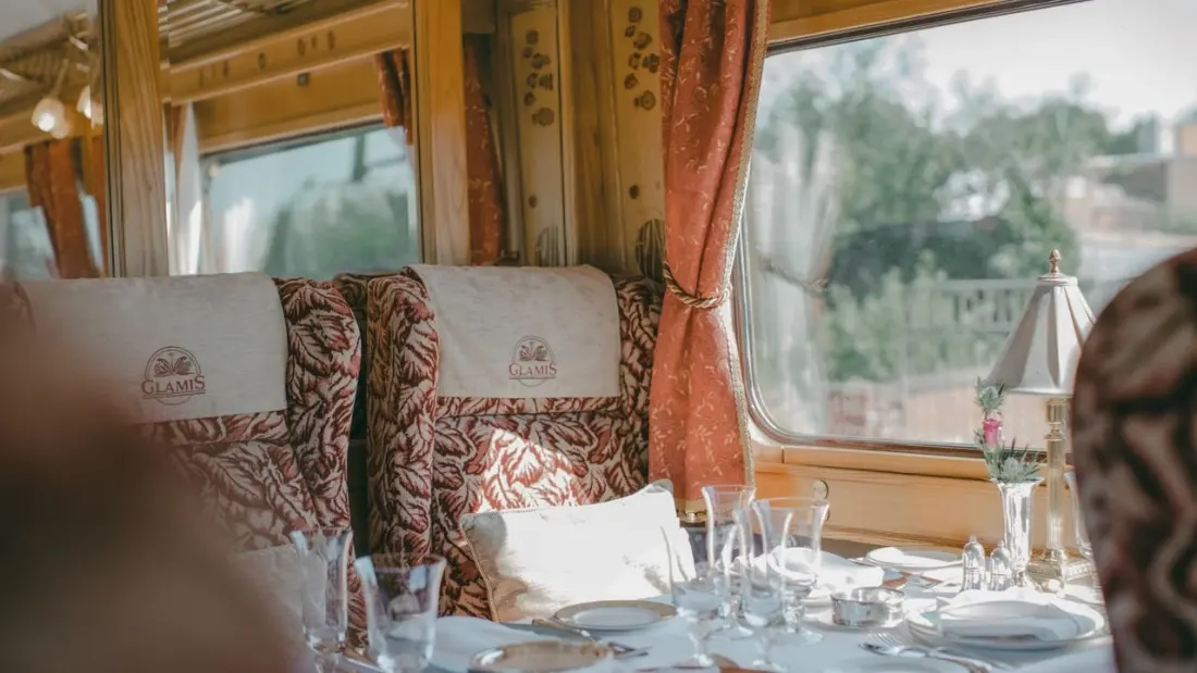 The Northern Belle's Christmas lunch train turns a festive meal into a seven-course rail event