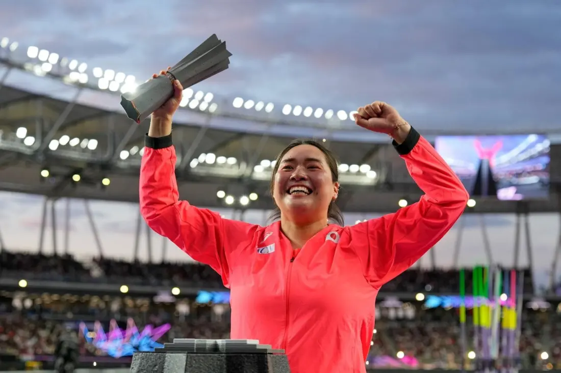 Japan's Haruka Kitaguchi Throws for Gold in Budapest — a City Worth the Trip