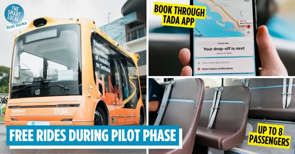 Sentosa's Self-Driving Beach Shuttle: Free Rides From Early 2027