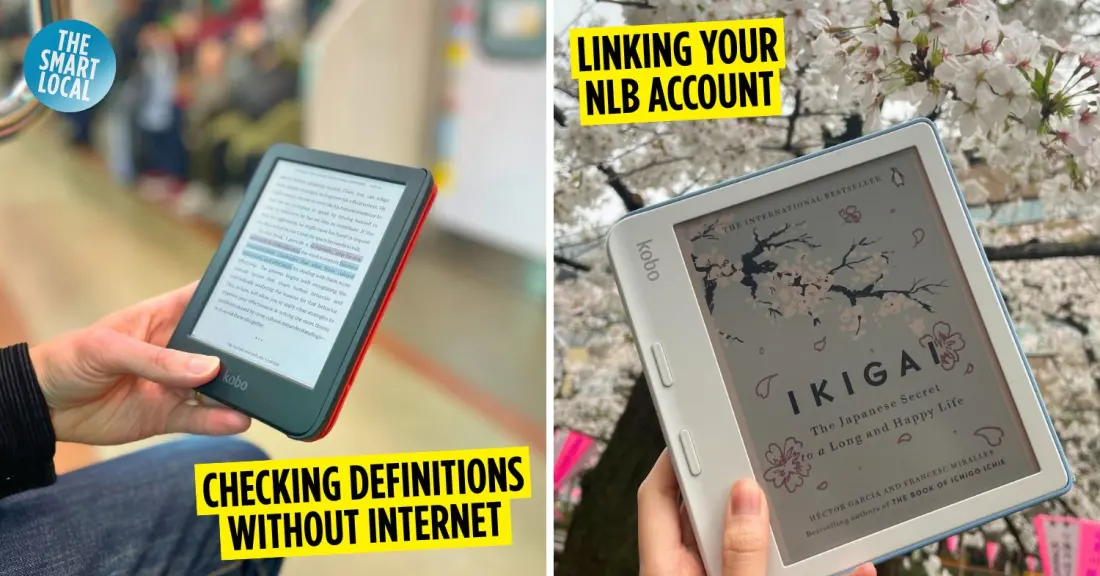 How a Kobo eReader Plus Singapore's NLB Library App Gets You Free Books on the Go