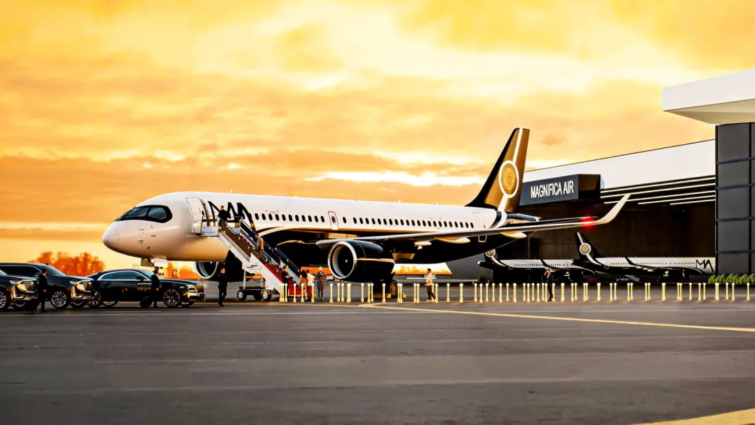 Magnifica Air Wants to Sell Airline Seats at Private Jet Prices — and It's Starting With 45-Seat A220s