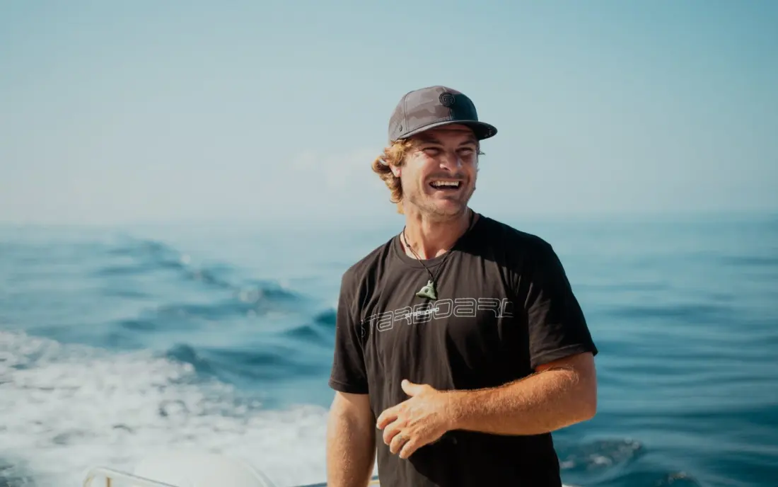 World champion waterman Zane Schweitzer is teaching Maui's kids to protect the reef