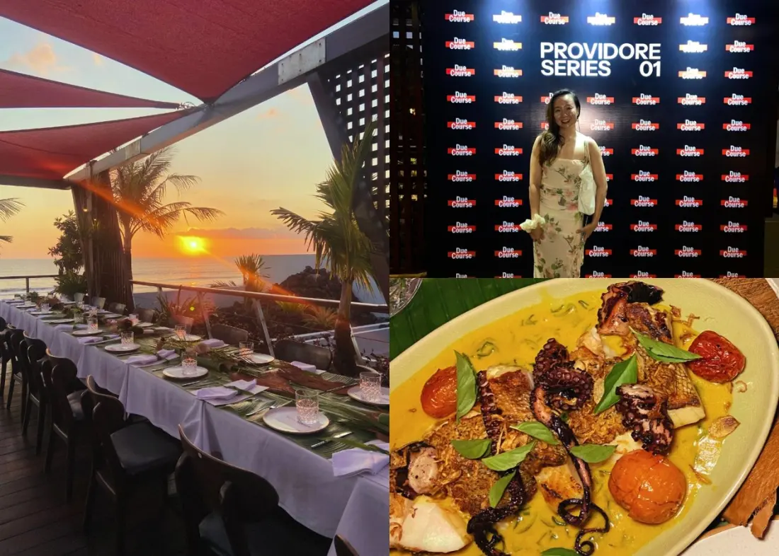 Due Course: Seminyak's invitation-only dinner club puts Bali's black pig on the menu