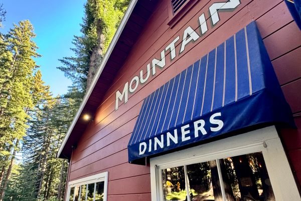 Dining Under the Redwoods at The Mountain House, Woodside