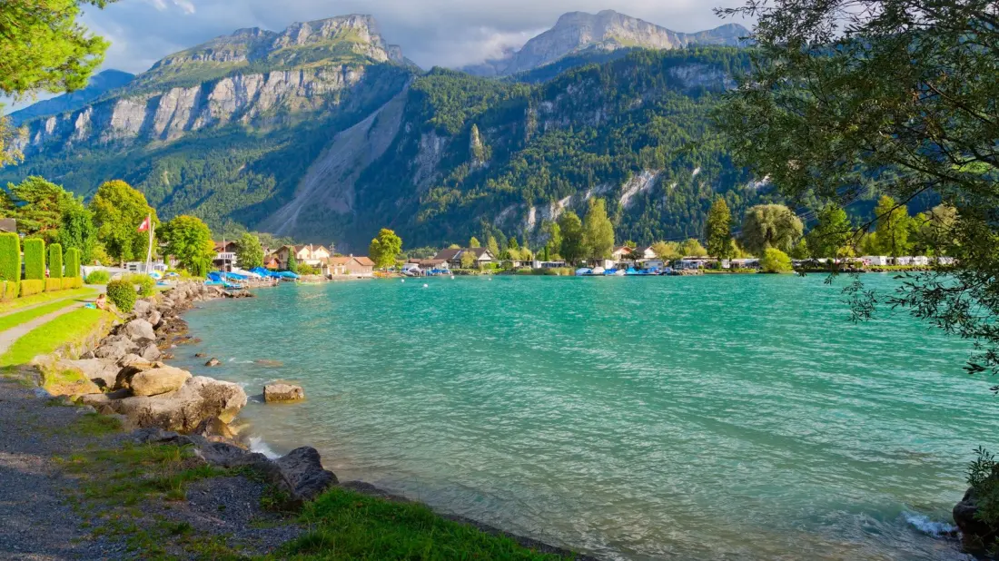 Lake Brienz: Switzerland's Cleanest Lake for Swimming, Steamers and Waterfall Hikes