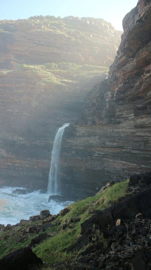 Waterfall Bluff: the Wild Coast waterfall that drops straight into the ocean