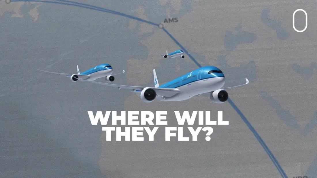 KLM's first Airbus A350s take off from Amsterdam this October — here's what we know