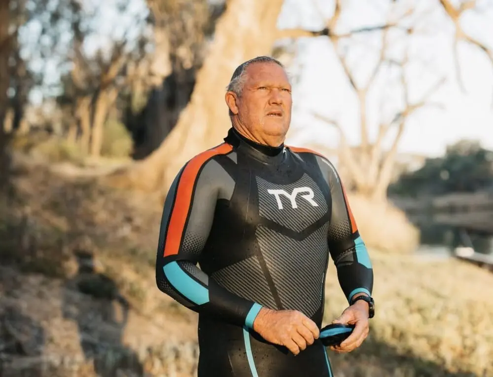 A 63-Year-Old Grandfather Is Swimming the Entire 1,650km Darling River
