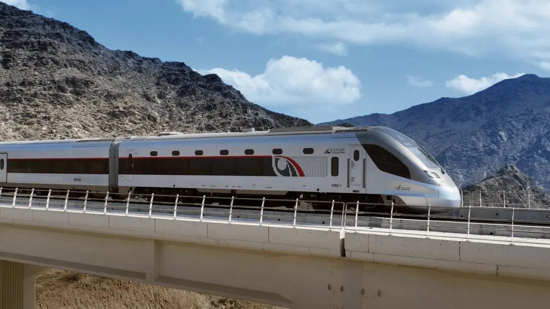 Etihad Rail Now Links Dubai and Abu Dhabi by Train — Here's What the New Service Is Like
