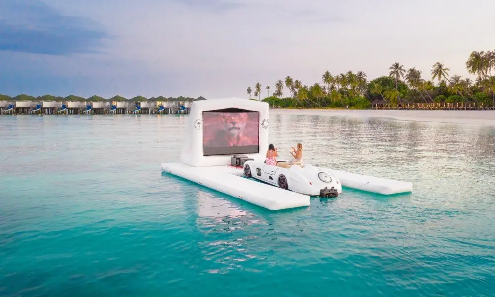 Movie Night Gets a Lagoon Upgrade: Siyam World's JetCar Cinema Puts the Drive-In on Water