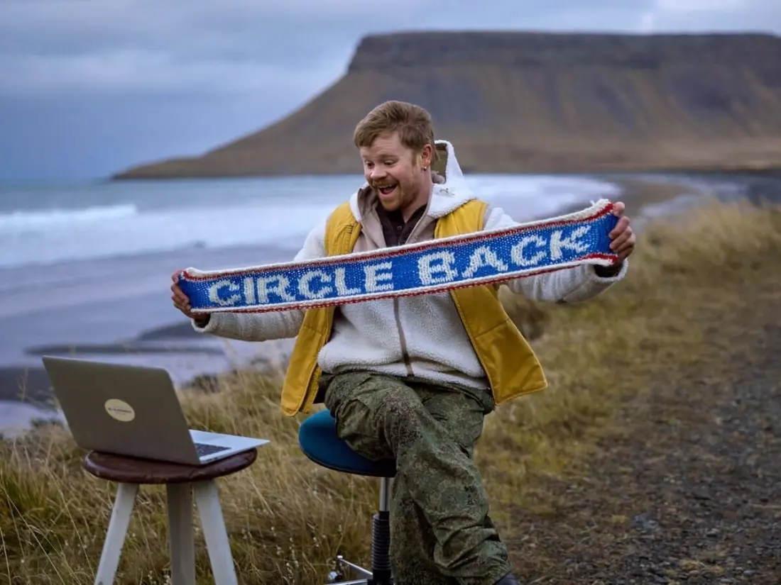 Iceland Will Send a Real Knitter to Sit in on Your Zoom Calls