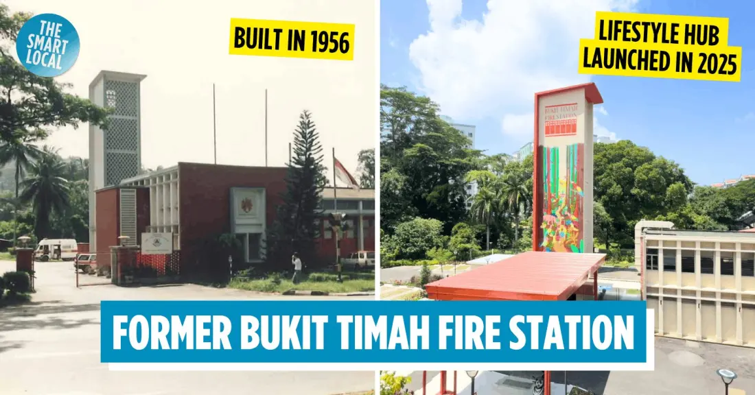 Singapore's 70-Year-Old Bukit Timah Fire Station Reborn as a Workshop, BBQ and Co-Living Hub