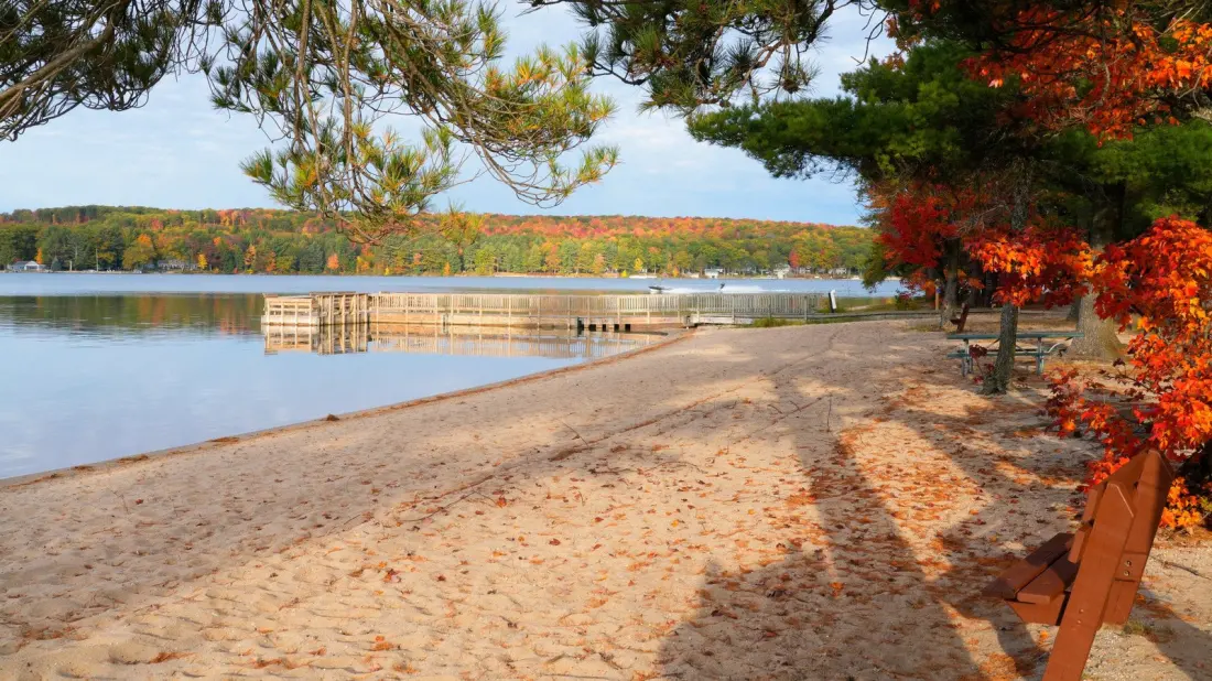 Skip the Lake Michigan Crowds: Otsego Lake State Park Is Michigan's Quiet Beach Escape