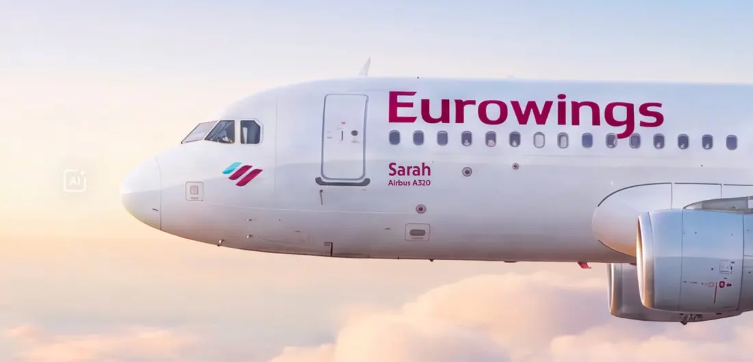 Eurowings will paint your favourite person's name on a plane — here's how to nominate them