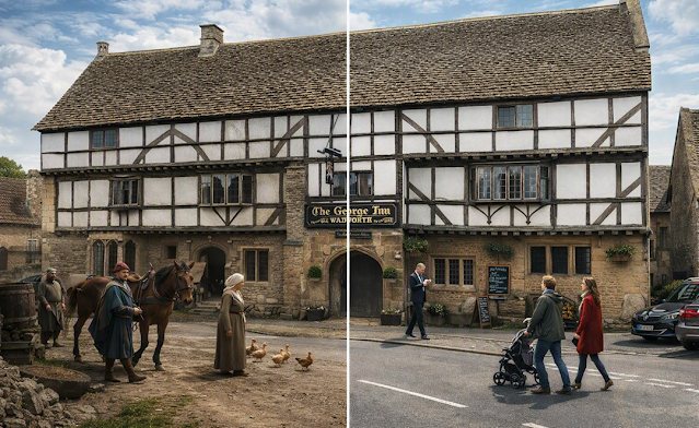The George Inn in Somerset: England's Oldest Pub, and a 14th-Century Beauty