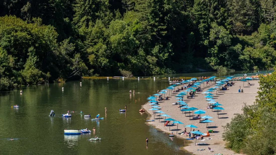 Johnson's Beach: Sonoma County's Redwood-Fringed River Escape With Cabins, Camping and Kayaks