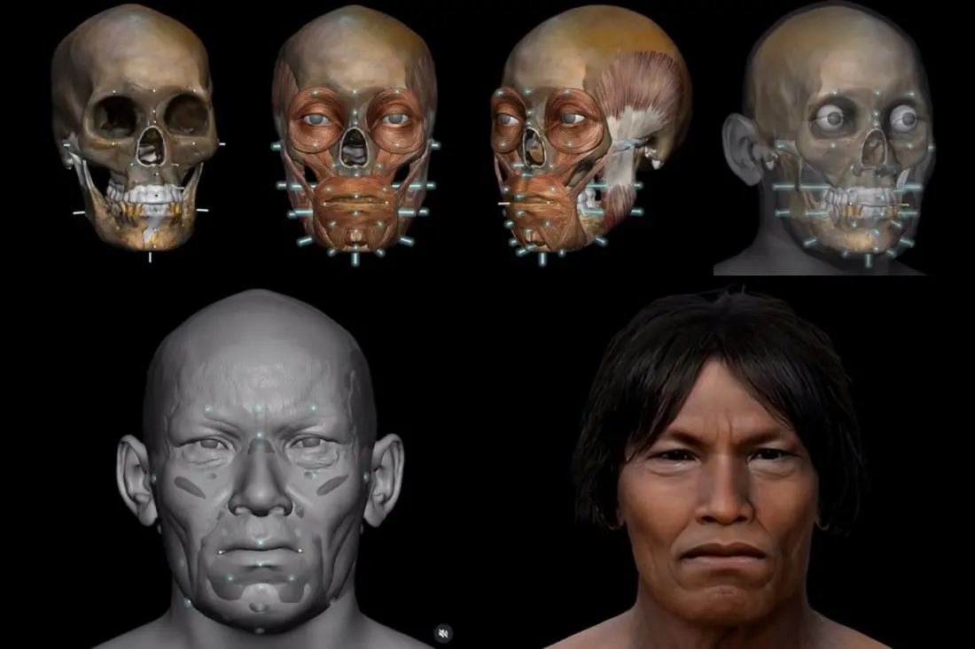 The Face of a 3,000-Year-Old Andean Man Comes Back to Life in Ecuador