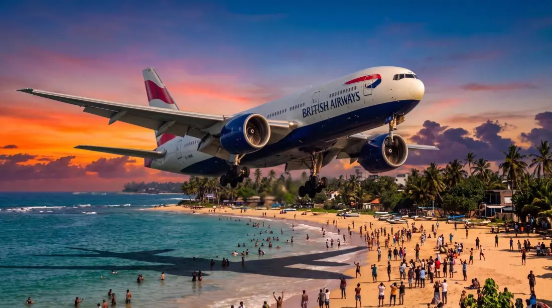 British Airways Returns to Colombo: Nonstop Gatwick Flights Start October 23