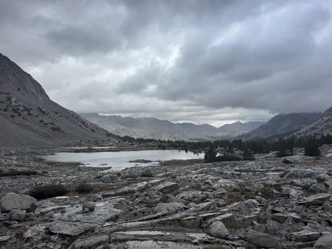 Chasing Weather and Campsites on Day 13 of the John Muir Trail