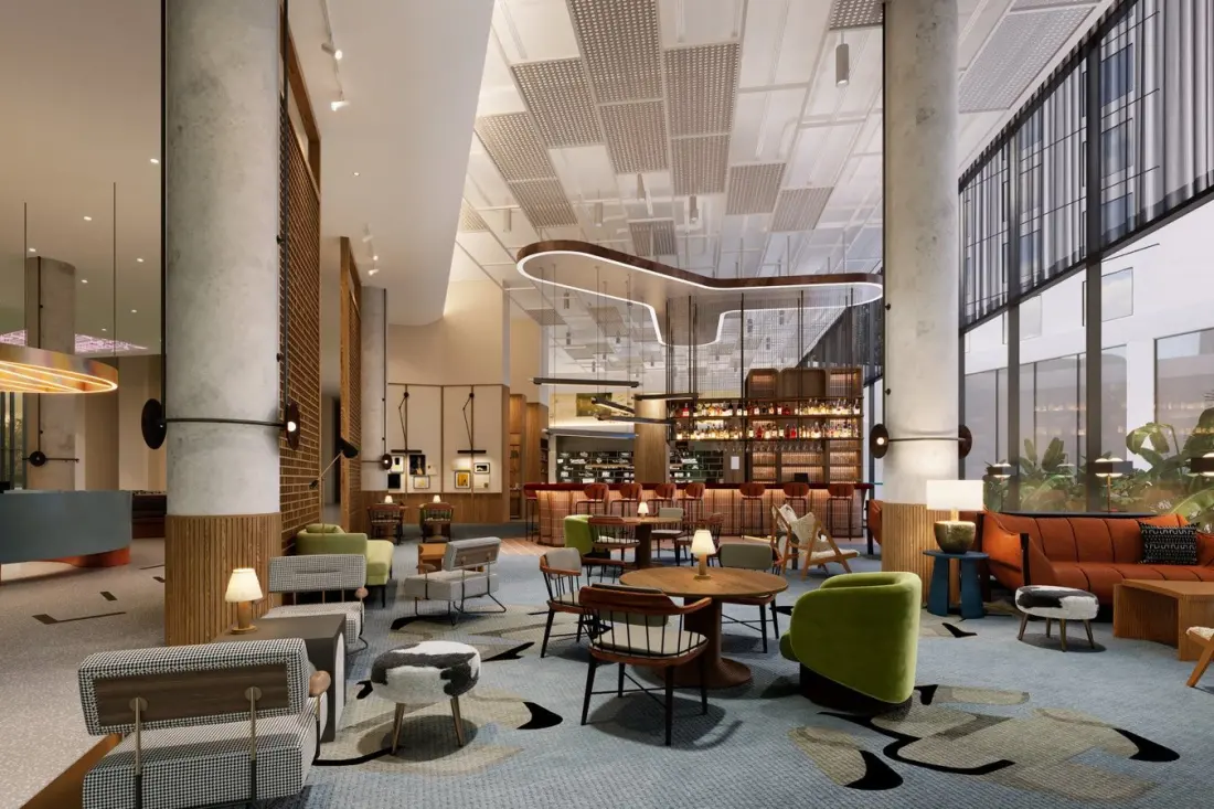Silicon Valley's new M Social Hotel Sunnyvale brings AI assistants and a rooftop beehive to California tech country