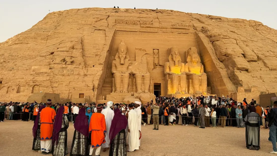 Twice a Year, the Sun Reaches Into Ramses II's Temple at Abu Simbel