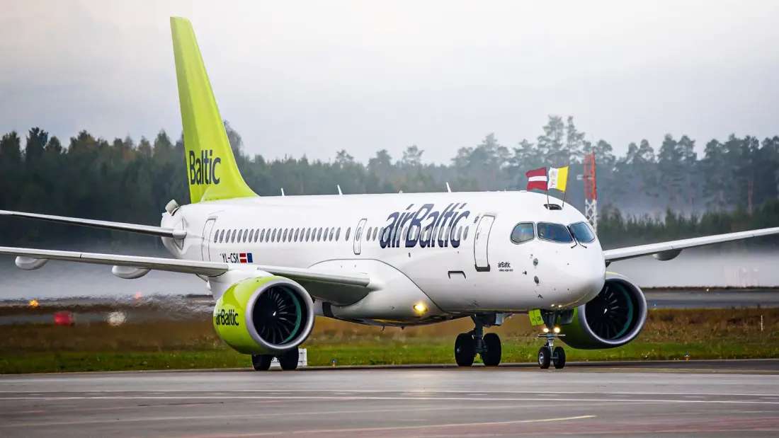 airBaltic's Little A220 Covers Routes From 40 Minutes to Nearly Seven Hours