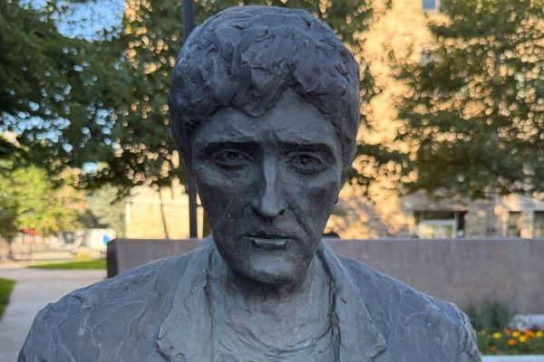 The Scranton Statue That Contains a Hollywood Actor's Ashes