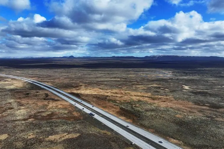 Reykjanesbraut roadworks: overnight closures near Reykjavik this week