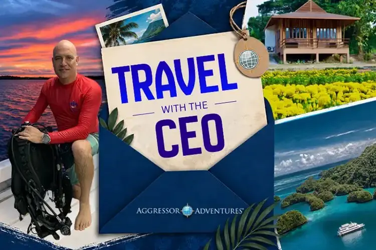 Aggressor Adventures puts its CEO on board: four hosted departures for 2027 and 2028