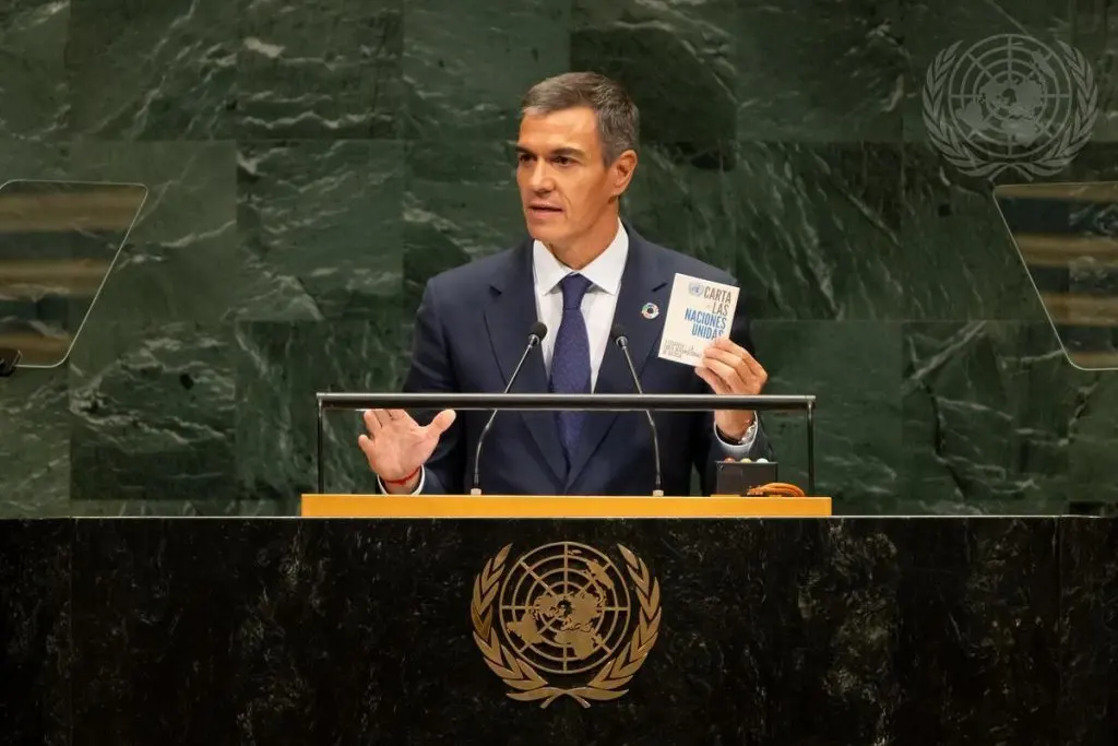 Sánchez tells the UN Spain won't 'turn migrants into the enemy' as Ceuta crisis takes centre stage