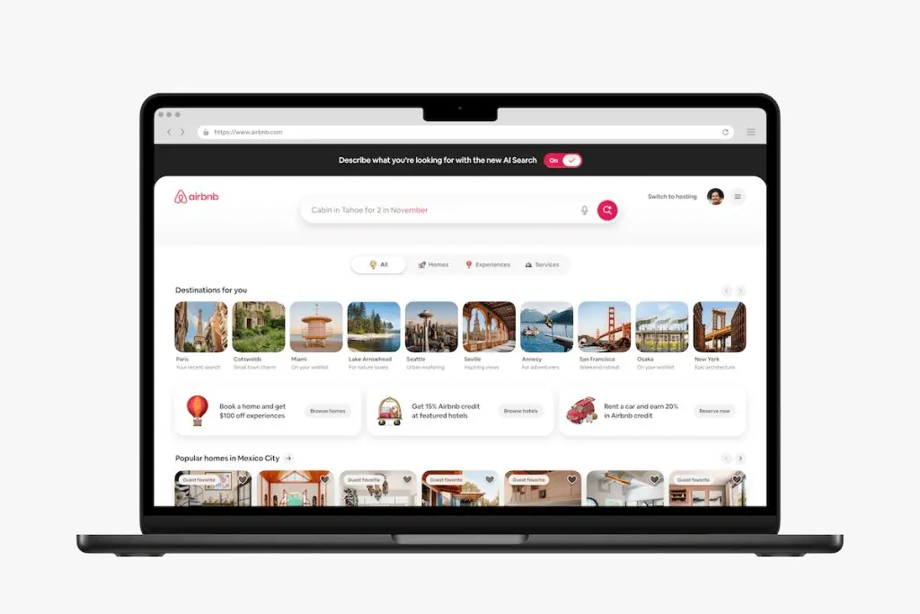 Airbnb Finally Adds AI Search and Property Comparisons for US Users