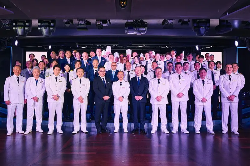 Mitsui Ocean Sakura Named in Yokohama Ahead of First Cruise