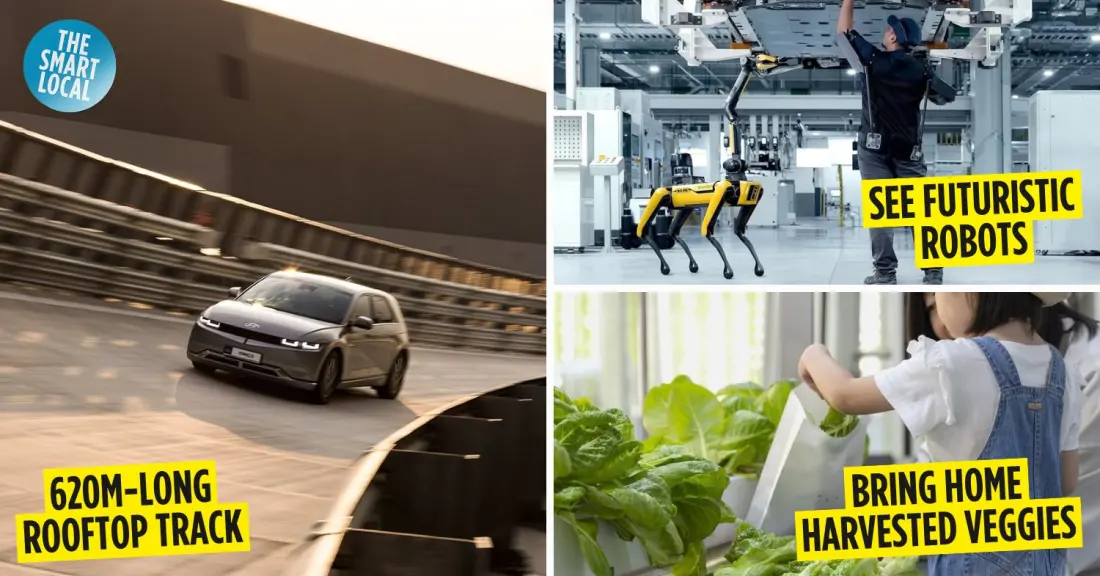 Hyundai's Jurong Innovation Hub Offers Free 90-Minute Tours With VR, Smart Farms & Rooftop Joyrides
