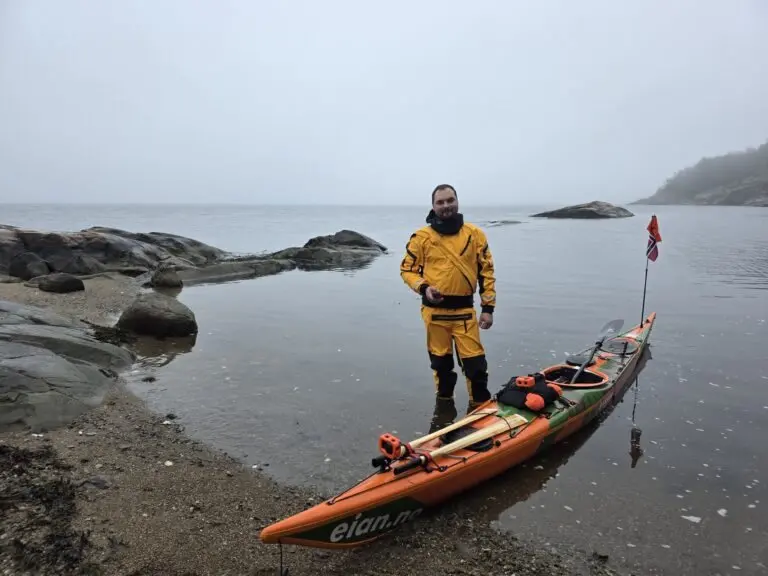 Norwegian Adventurer Pivots His 5,500km Human-Powered Loop After Brutal Weather