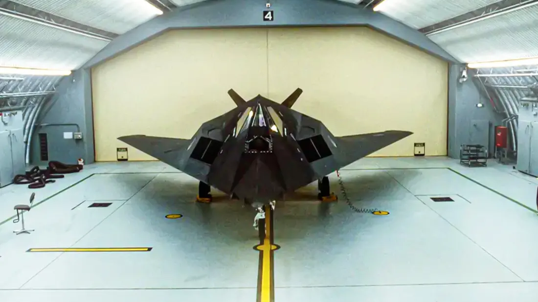 The F-117 'Overachiever' Lands at the Smithsonian's Udvar-Hazy Center