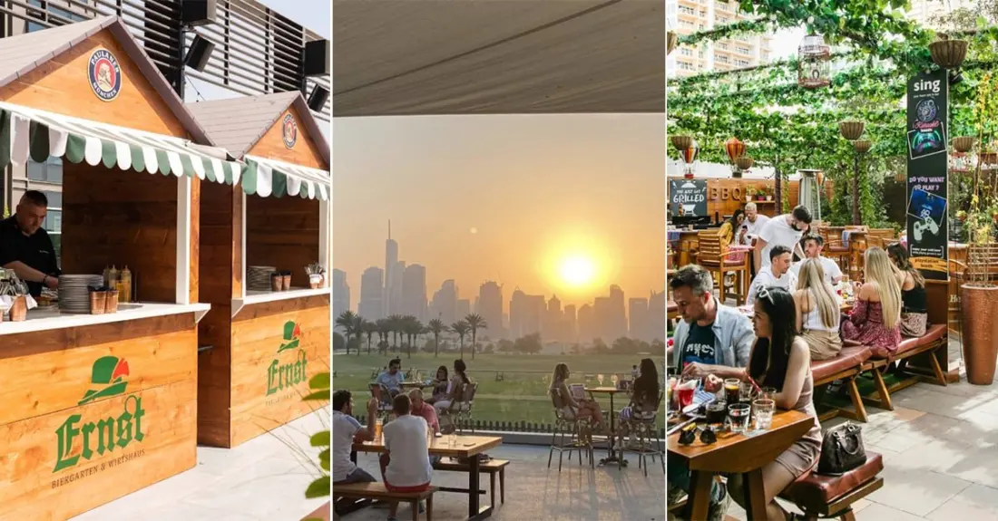Fourteen beer gardens in Dubai for a proper pint in the sunshine