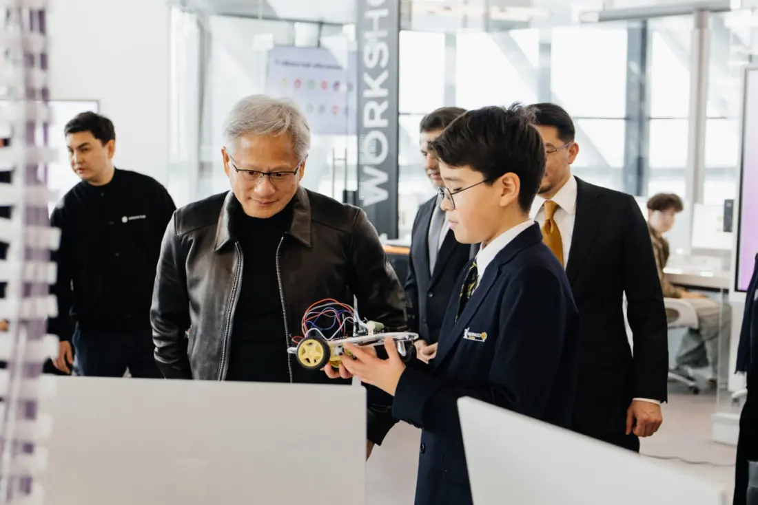 NVIDIA's CEO Landed in Astana — Another Sign Kazakhstan Is Stepping Onto the World Stage