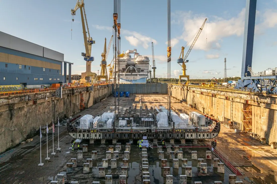 Royal Caribbean lays the keel on a fifth Icon-class ship, due in 2028
