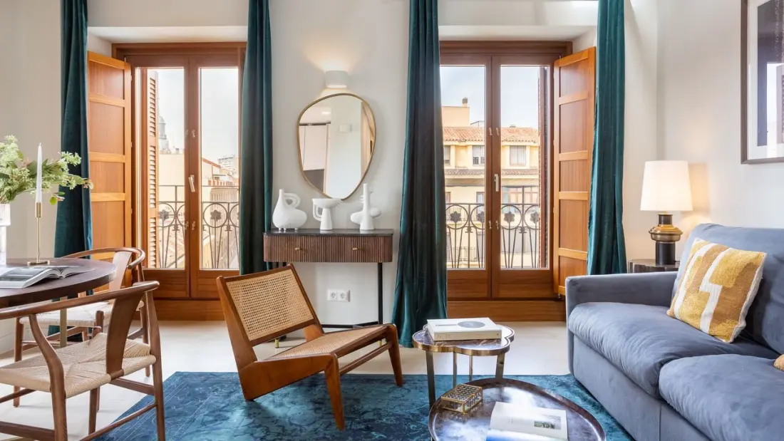 Madrid Airbnbs Worth Booking: From a 21-Foot-Ceiling Loft to a Seven-Balcony Malasaña Flat
