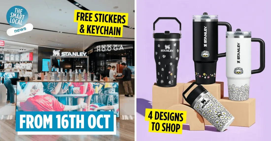 G-DRAGON's ZO&FRIENDS x Stanley 1913 Bottles Get a Second Life at Jewel Changi Pop-Up