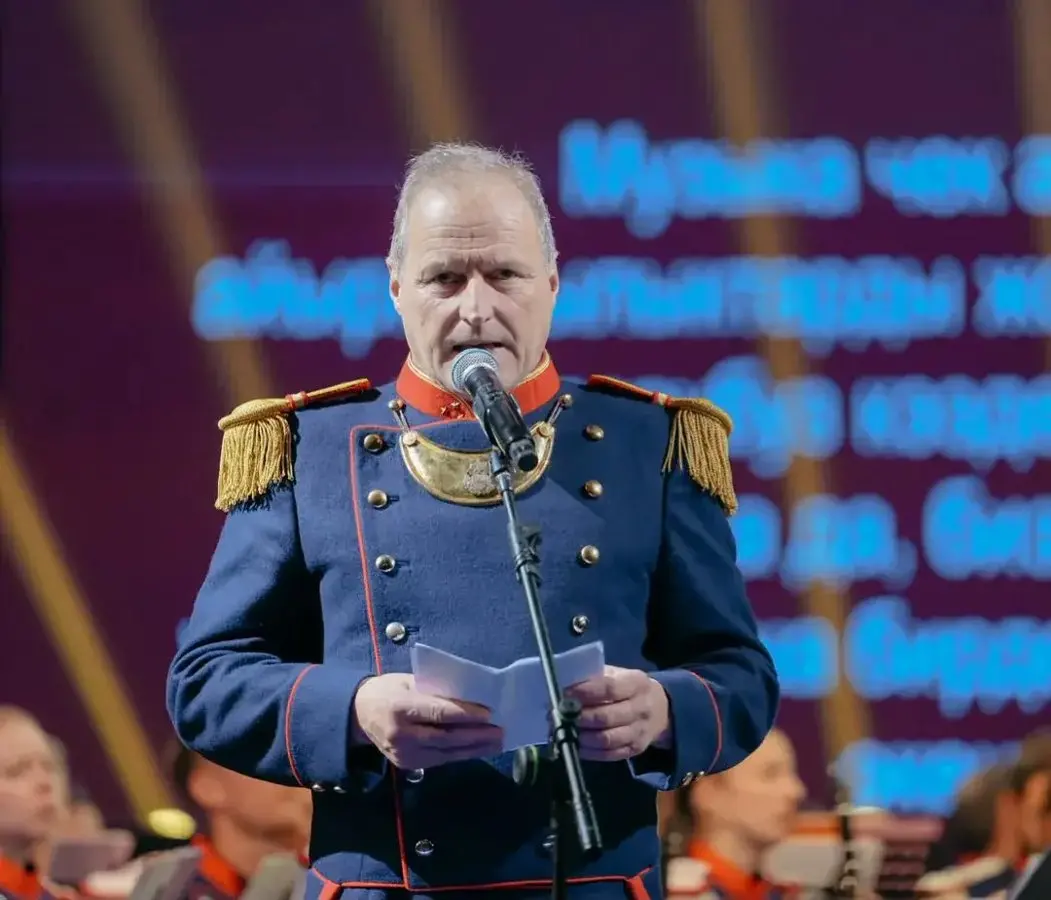 A 220-year-old Swiss wind orchestra just played Bishkek — with a Kyrgyz twist