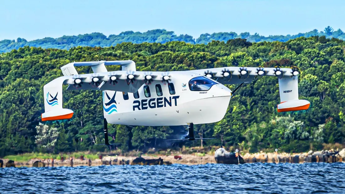 The Seaglider: A 12-Seat Electric Ferry That Flies at 180 mph and Counts as a Boat
