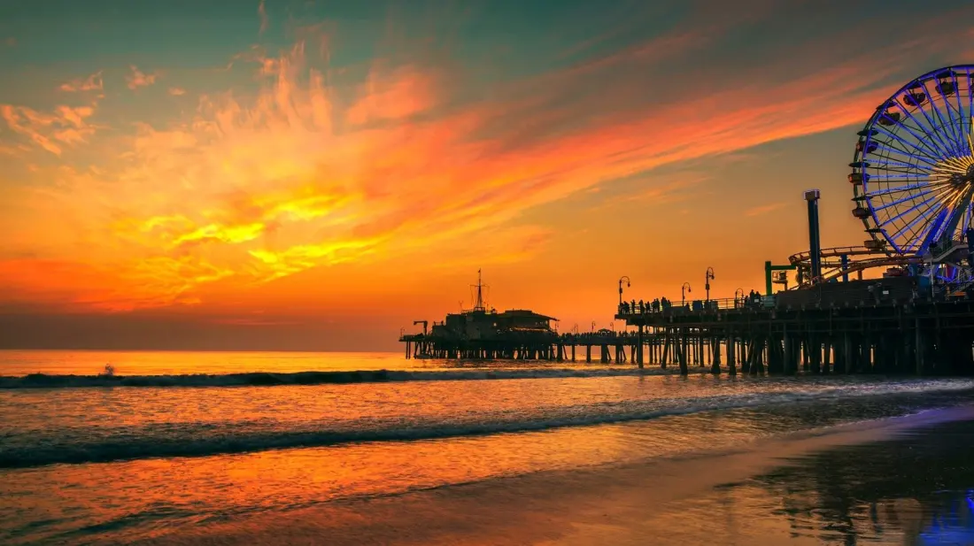 Santa Monica Named the Best US City for Sunsets — and Second Best in the World